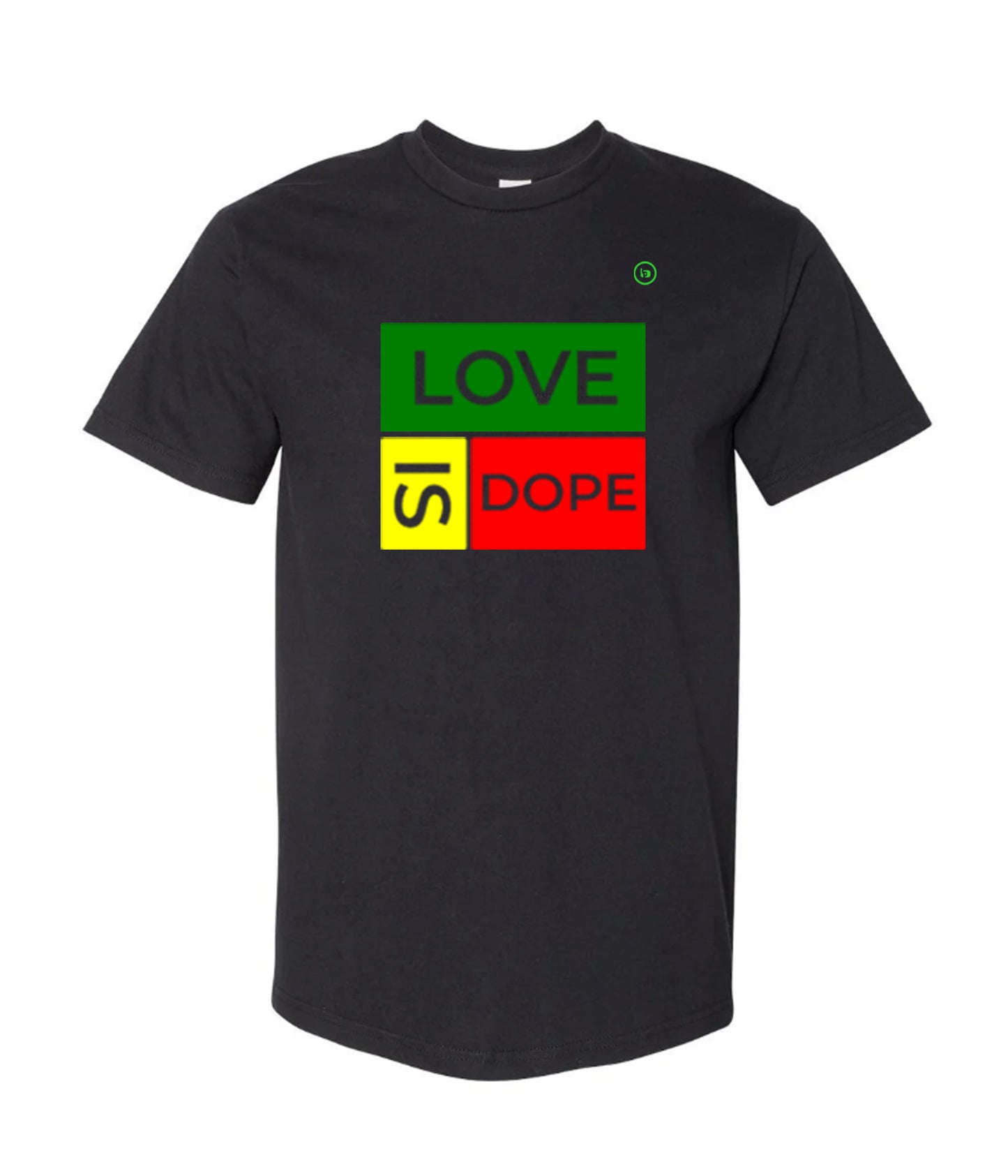 Love Is Dope 3D Block T-Shirt