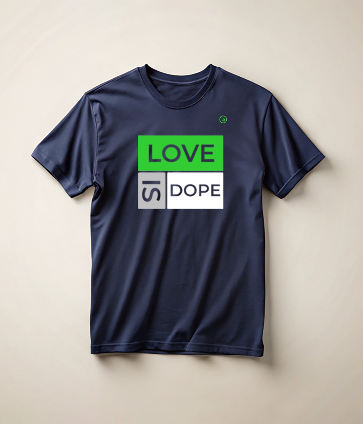 Love Is Dope 3D Block T-Shirt